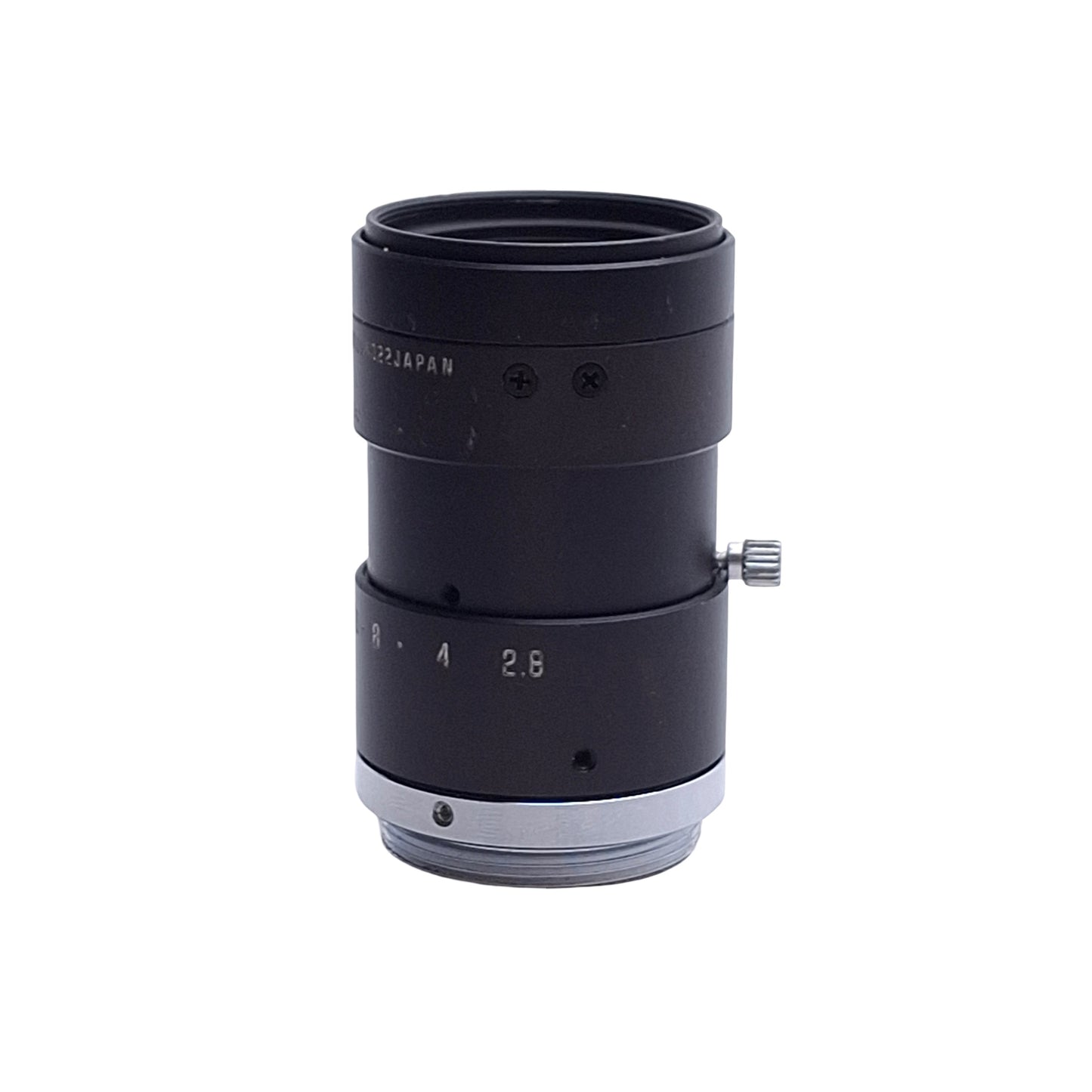 Used Tamron M118FM50 Machine Vision Lens 1/1.8" Imager, 50mm Focal Length, F/2.8-F/22
