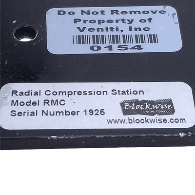 Used Blockwise RMC Radial Compression Station 38mm Length, ø0.5-25mm Range, 230N