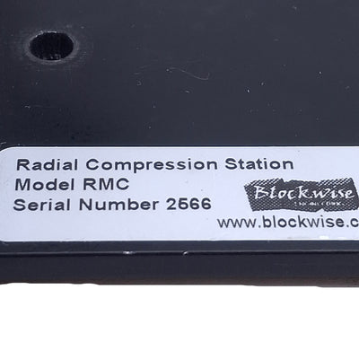 Used Blockwise RMC Radial Compression Station 38mm, ø0.5-25mm *Lever Doesn't Return*