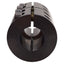 Used Ruland CLX-10-8-F Rigid Steel Coupling, ø1/2in & ø5/8in Bore, 1600in-lb, 4000rpm