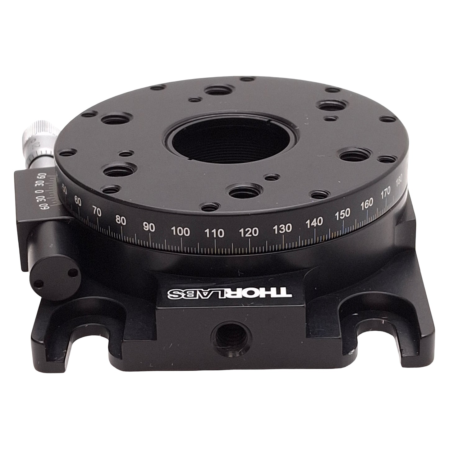 Used Thorlabs PR01 High-Precision Rotary Stage, 360° Rotation, 25lbs, SM1 Aperture