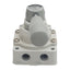 Used SMC VH200-N02 Hand Valve, 3-Position Closed Center, 1/4in NPT, 1.0MPa Max
