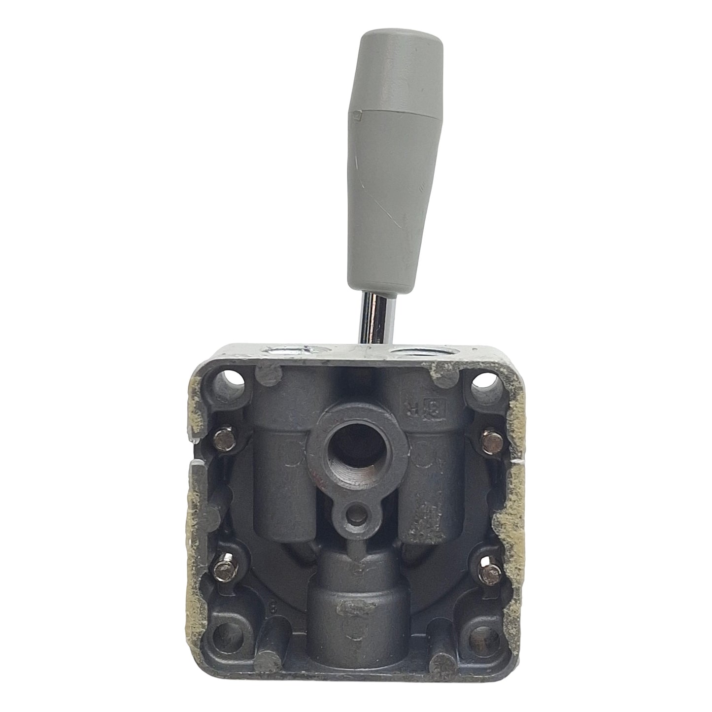 Used SMC VH200-N02 Hand Valve, 3-Position Closed Center, 1/4in NPT, 1.0MPa Max