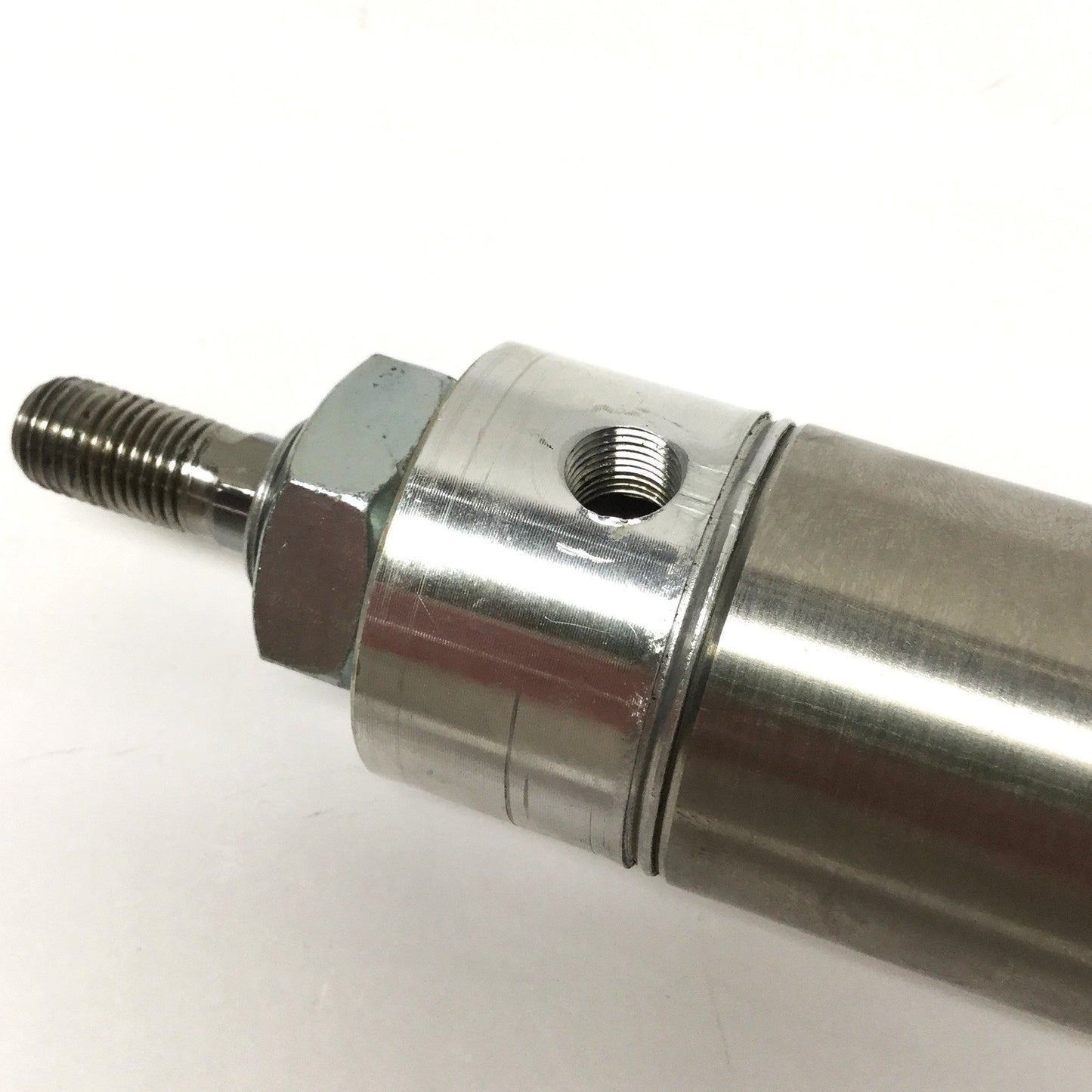 Used Norgren RLF04A-DAN-AA00 Double-Acting Air Cylinder, 4" Stroke, 1-1/2" Bore