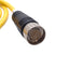 Used Turck DSM28-061-10 Actuator And Sensor Cable, M27 Multifast 28-Pin, 9ft Length