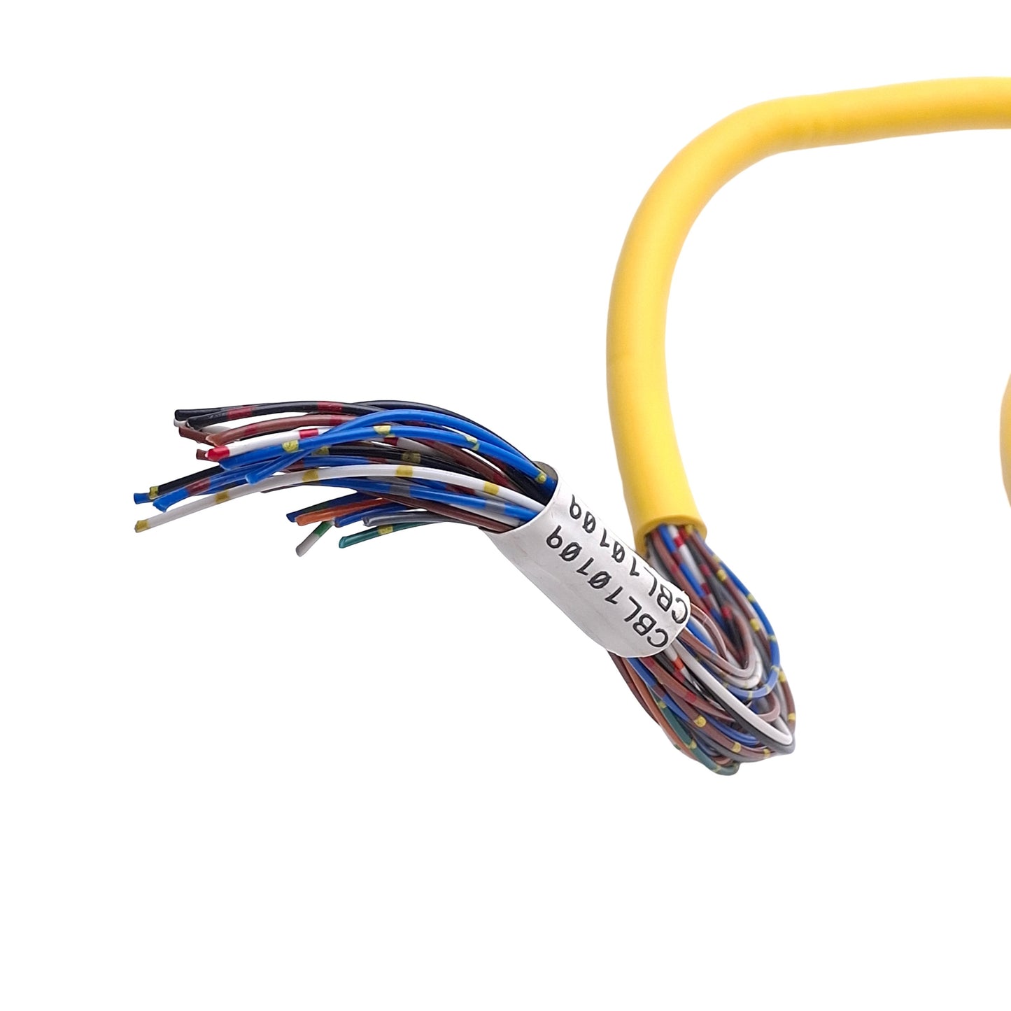 Used Turck DSM28-061-10 Actuator And Sensor Cable, M27 Multifast 28-Pin, 9ft Length