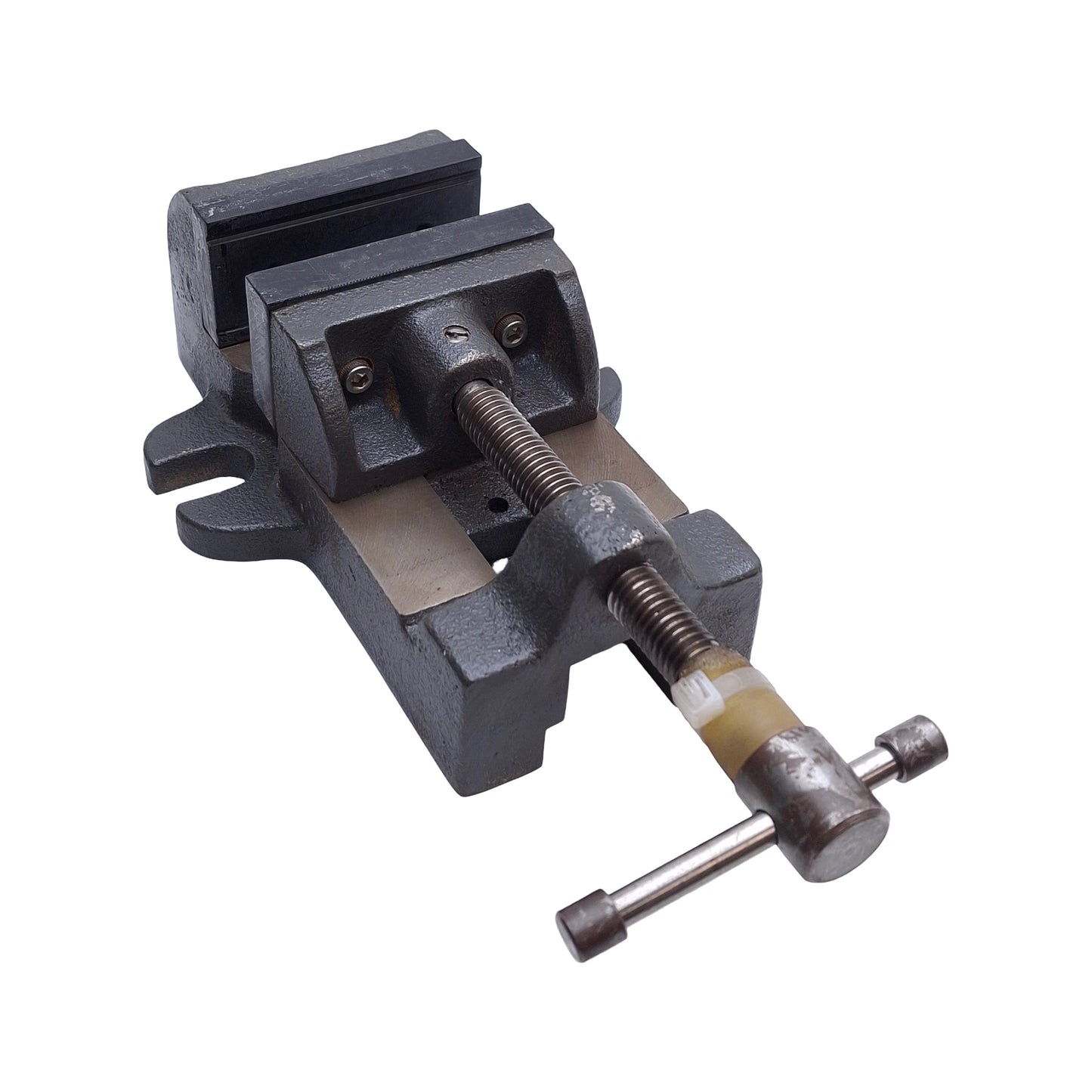 Used Palmgren Model 320 Drill Press Vise With Mounting Lugs, 3in Width, *Plastic*