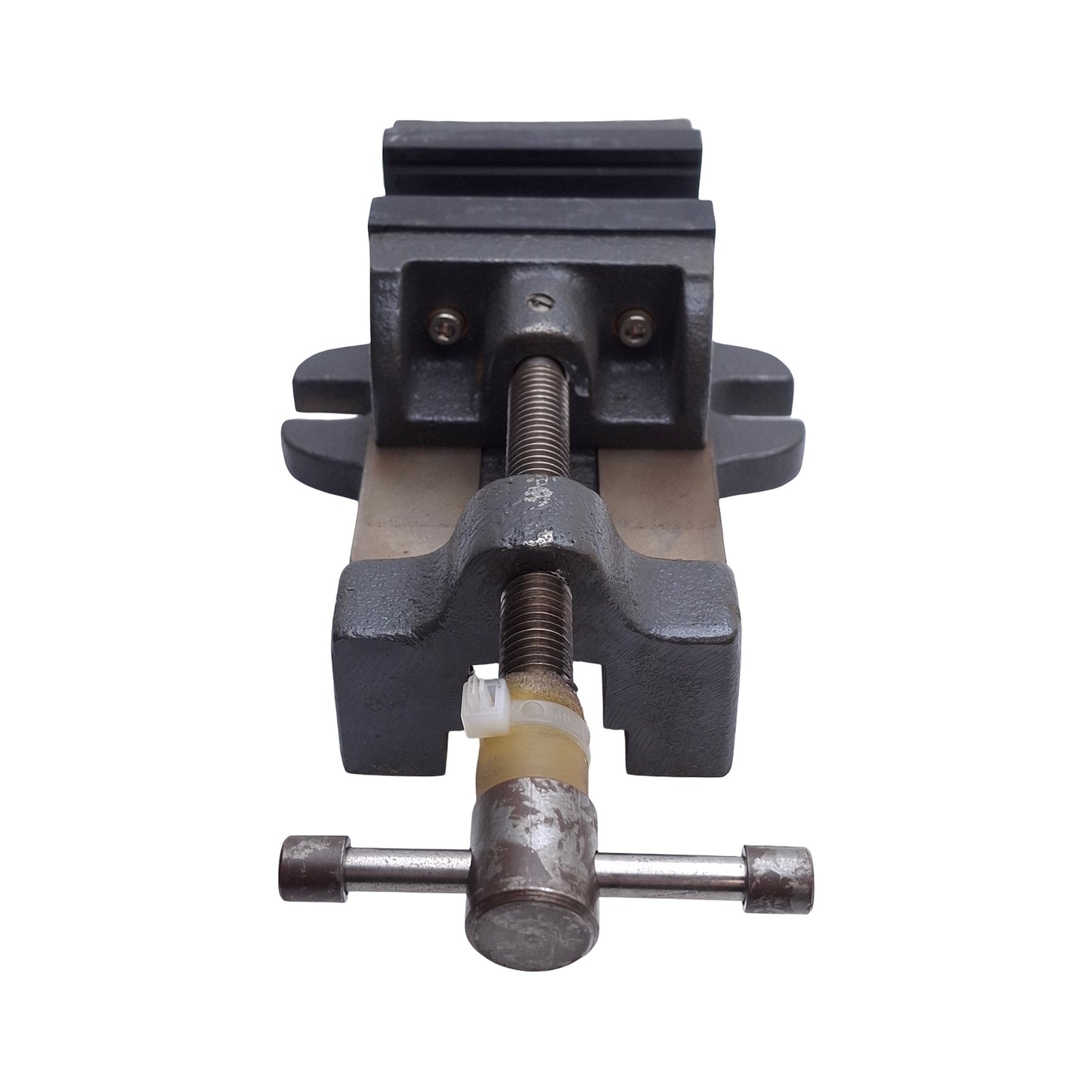 Used Palmgren Model 320 Drill Press Vise With Mounting Lugs, 3in Width, *Plastic*