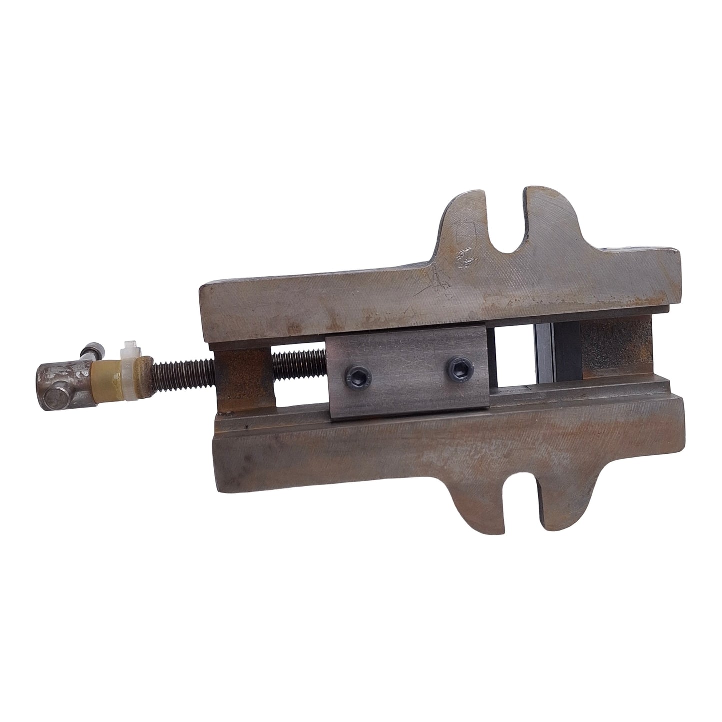 Used Palmgren Model 320 Drill Press Vise With Mounting Lugs, 3in Width, *Plastic*