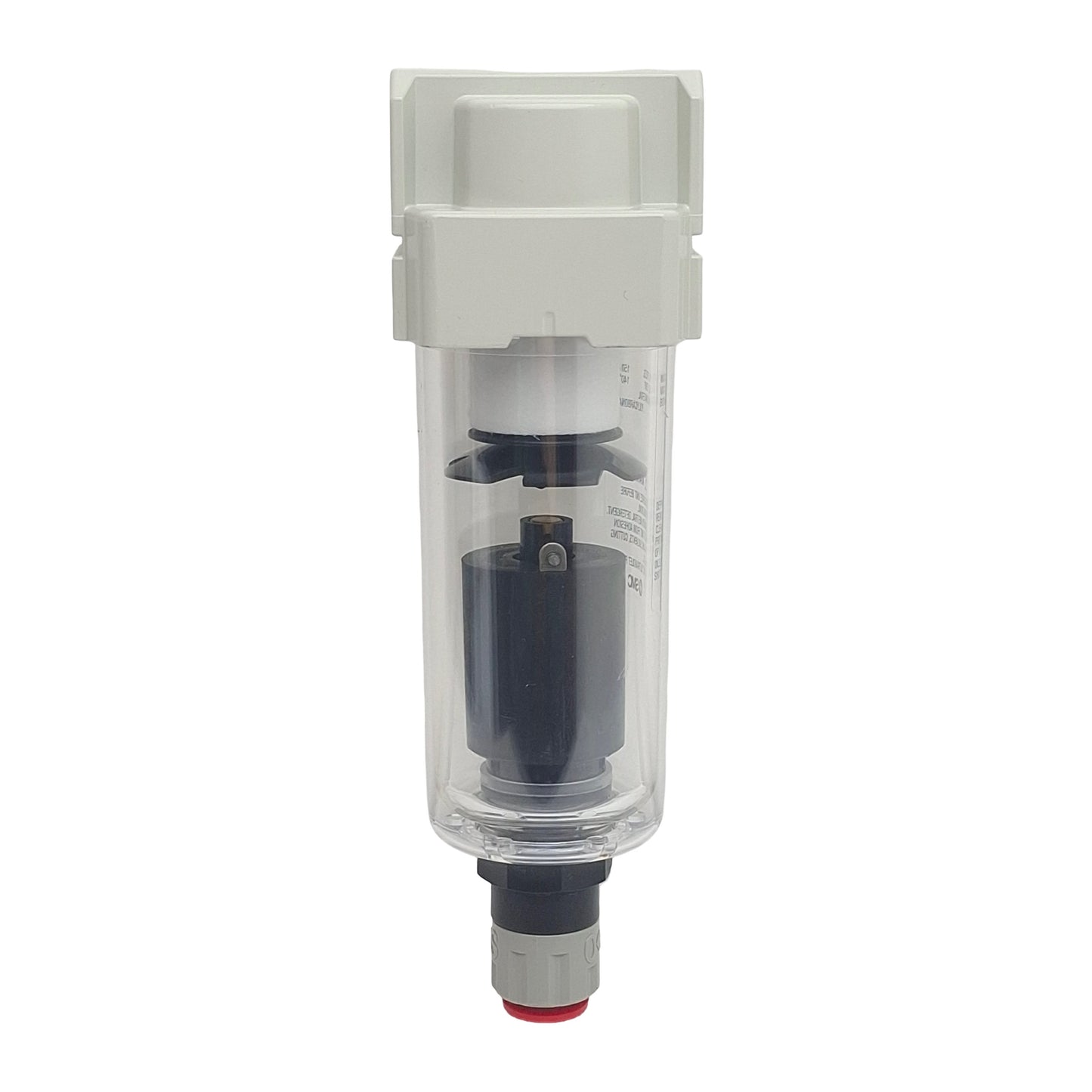 Used SMC AF30-N03C-Z-A Pneumatic Filter, N.C. Auto Drain, 3/8in NPT, 150psi Max, 5µm
