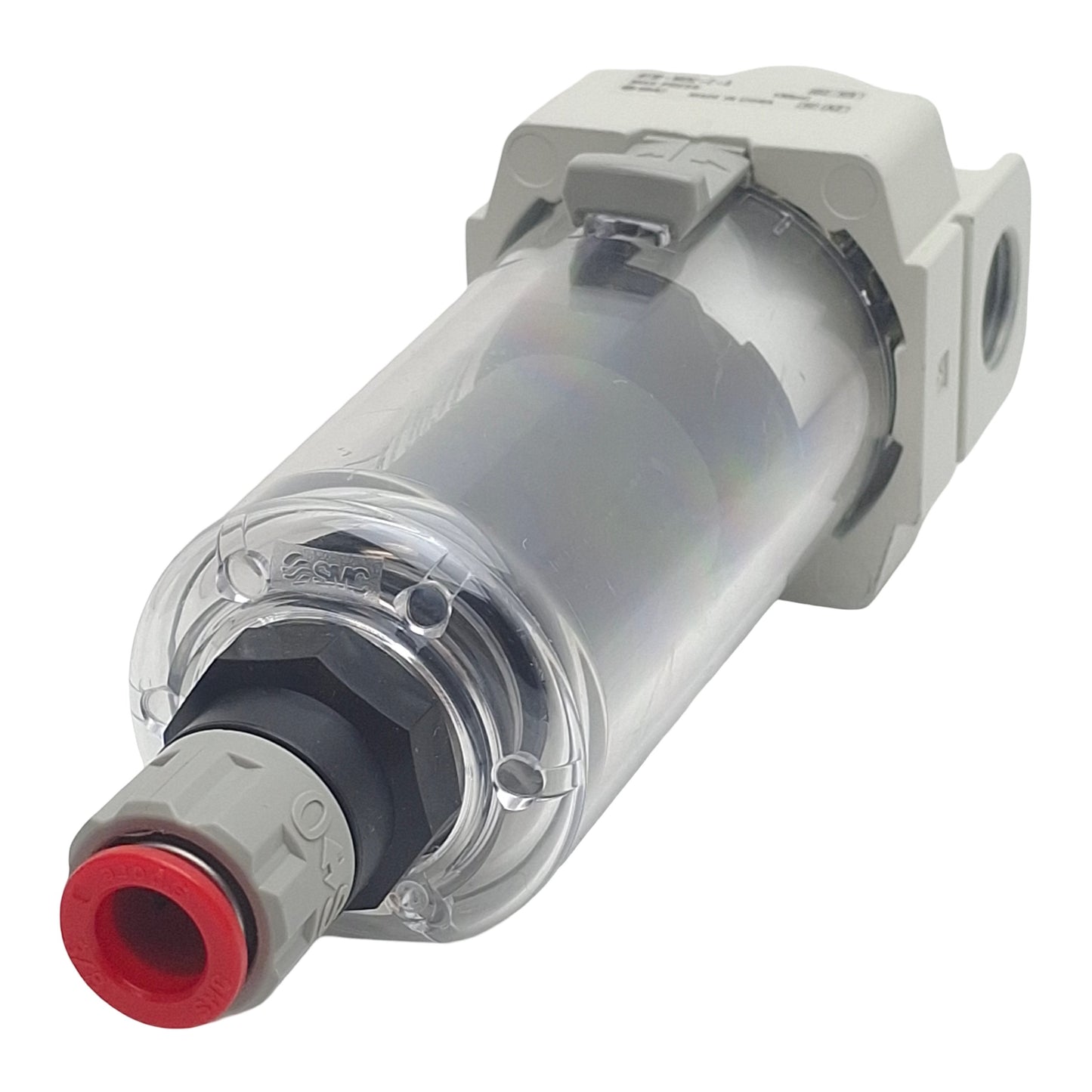 Used SMC AF30-N03C-Z-A Pneumatic Filter, N.C. Auto Drain, 3/8in NPT, 150psi Max, 5µm