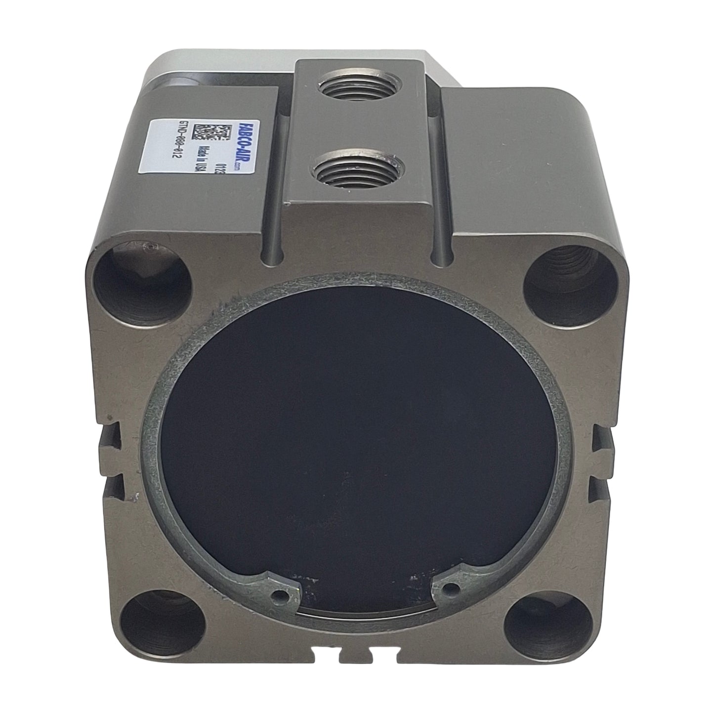 Used Fabco-Air GTND-080-012 Pneumatic Cylinder, ø80mm Bore, 12mm Stroke, 3/8in NPT