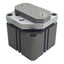 Used Fabco-Air GTND-080-012 Pneumatic Cylinder, ø80mm Bore, 12mm Stroke, 3/8in NPT