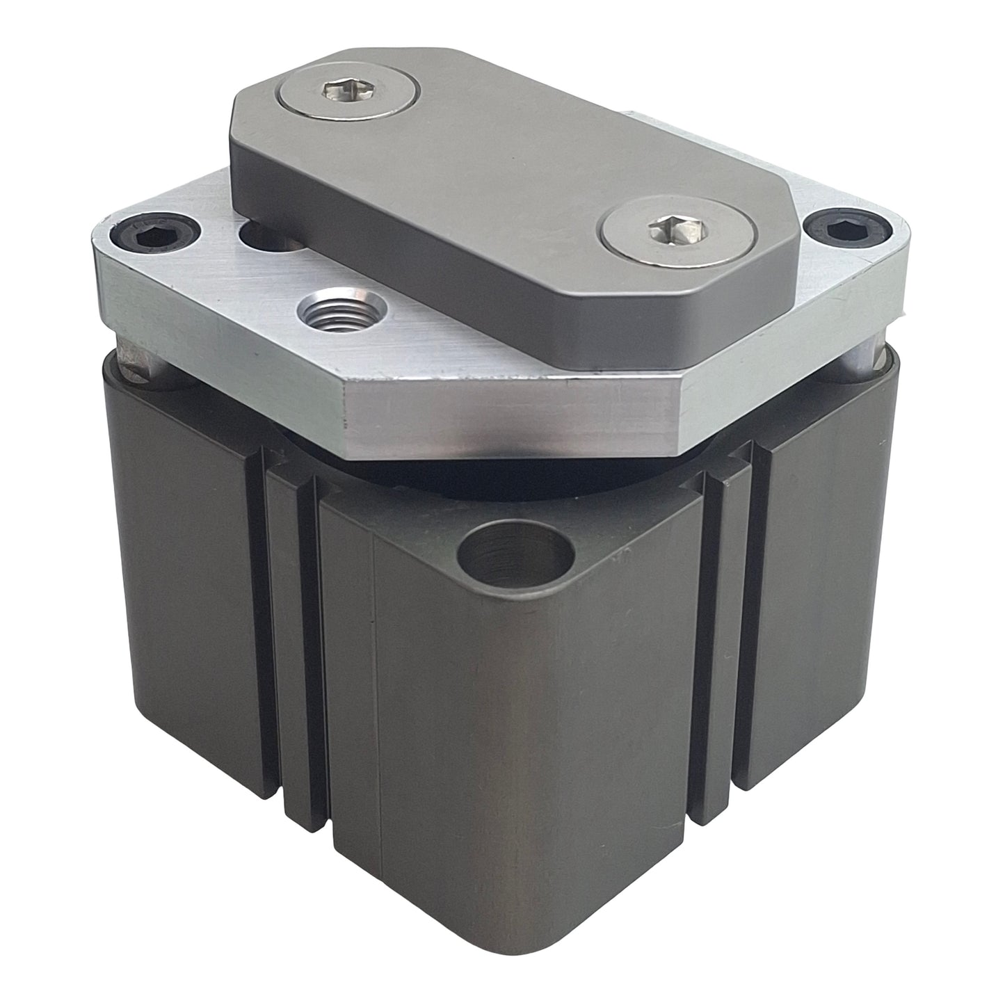 Used Fabco-Air GTND-080-012 Pneumatic Cylinder, ø80mm Bore, 12mm Stroke, 3/8in NPT