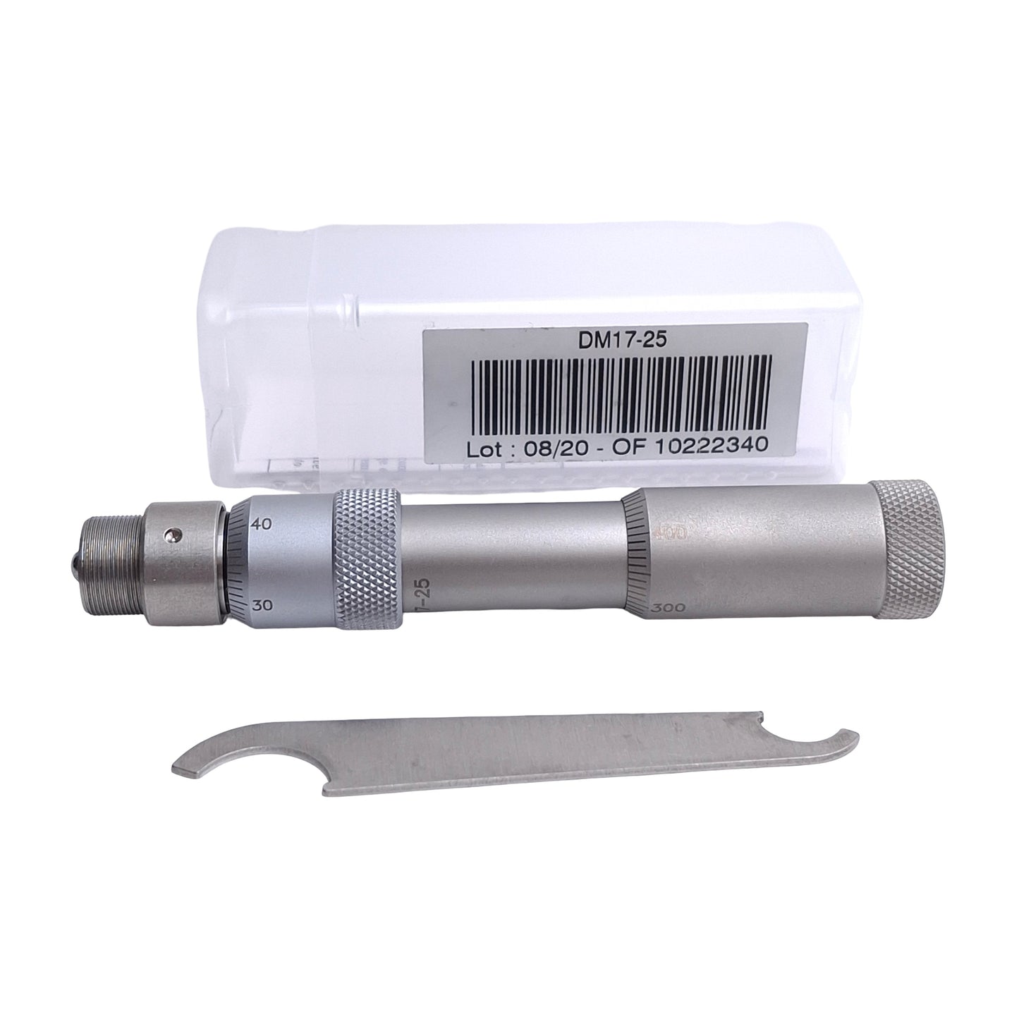 New Newport DM17-25 Differential Micrometer Head, 25mm Range, M12x0.5 Mount
