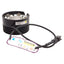 Used CCS LDR2-60UV2-365-N UV Ring Light, 365nm, ø60mm OD, ø34mm ID, 24VDC *Cut Slot*