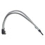 Used TQ-DPL Dual Gooseneck Fiber Optic Light Guide, ø16mm In, ø8mm Out, 14-3/4in Neck