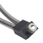 Used TQ-DPL Dual Gooseneck Fiber Optic Light Guide, ø16mm In, ø8mm Out, 14-3/4in Neck