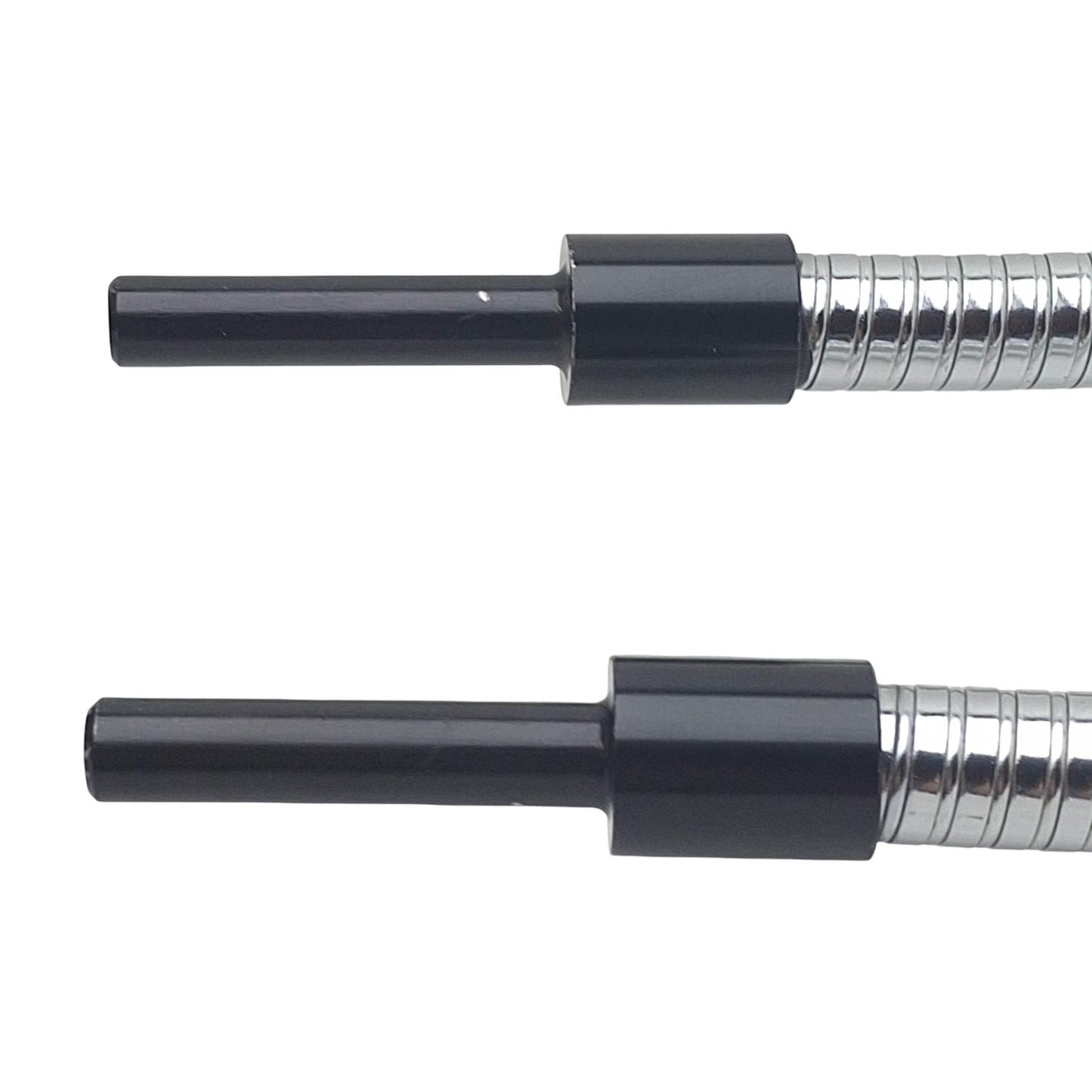 Used TQ-DPL Dual Gooseneck Fiber Optic Light Guide, ø16mm In, ø8mm Out, 14-3/4in Neck