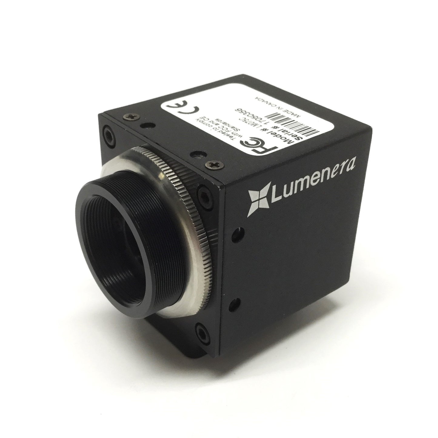 Used Lumenera LM075C Machine Vision Color Camera 1/3" CCD 640 x 480 Mini USB C-Mount
