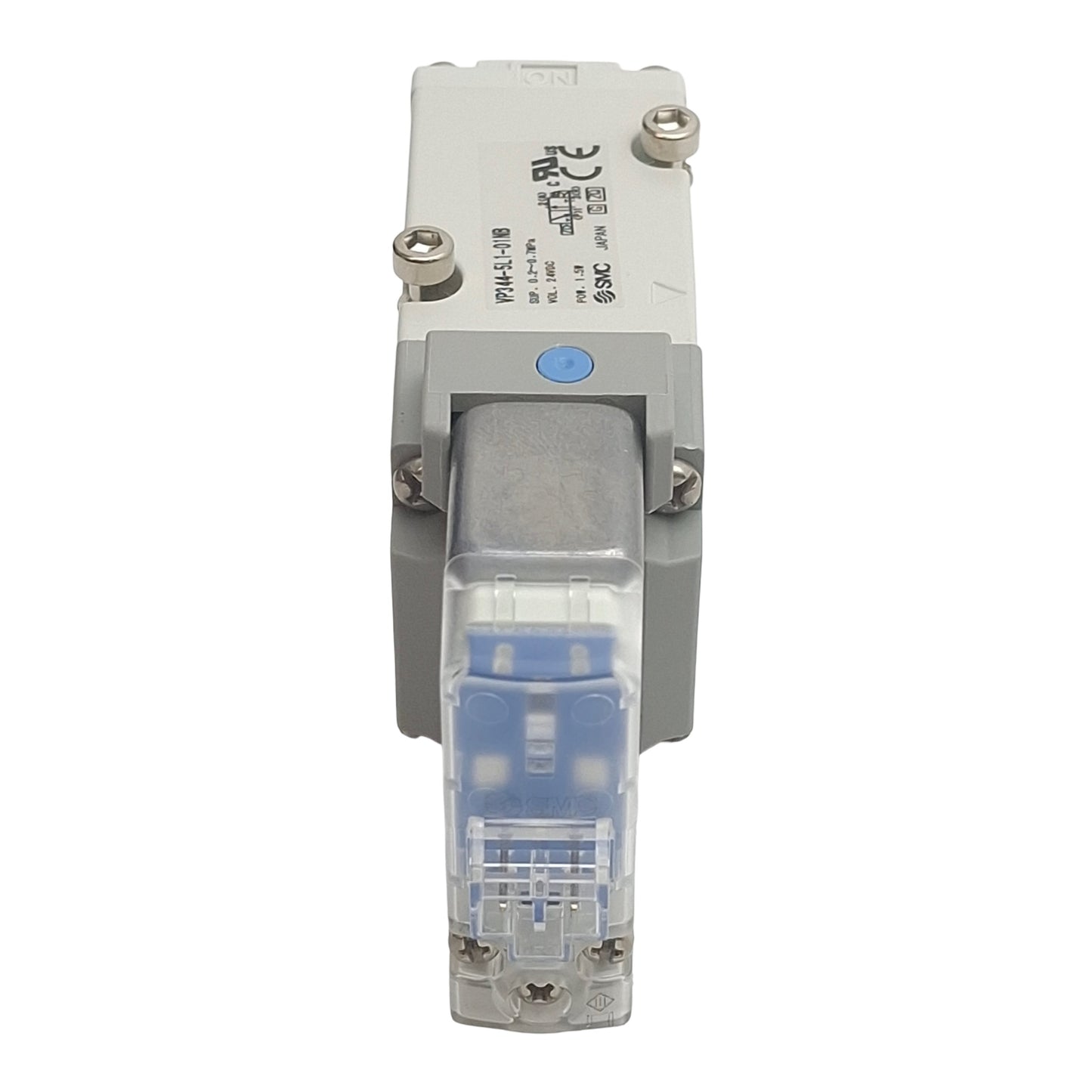 New SMC VP344-5LZ1-A Solenoid Valve, 3-Way, Normally Closed, 0.2-0.7MPa, 24VDC Coil