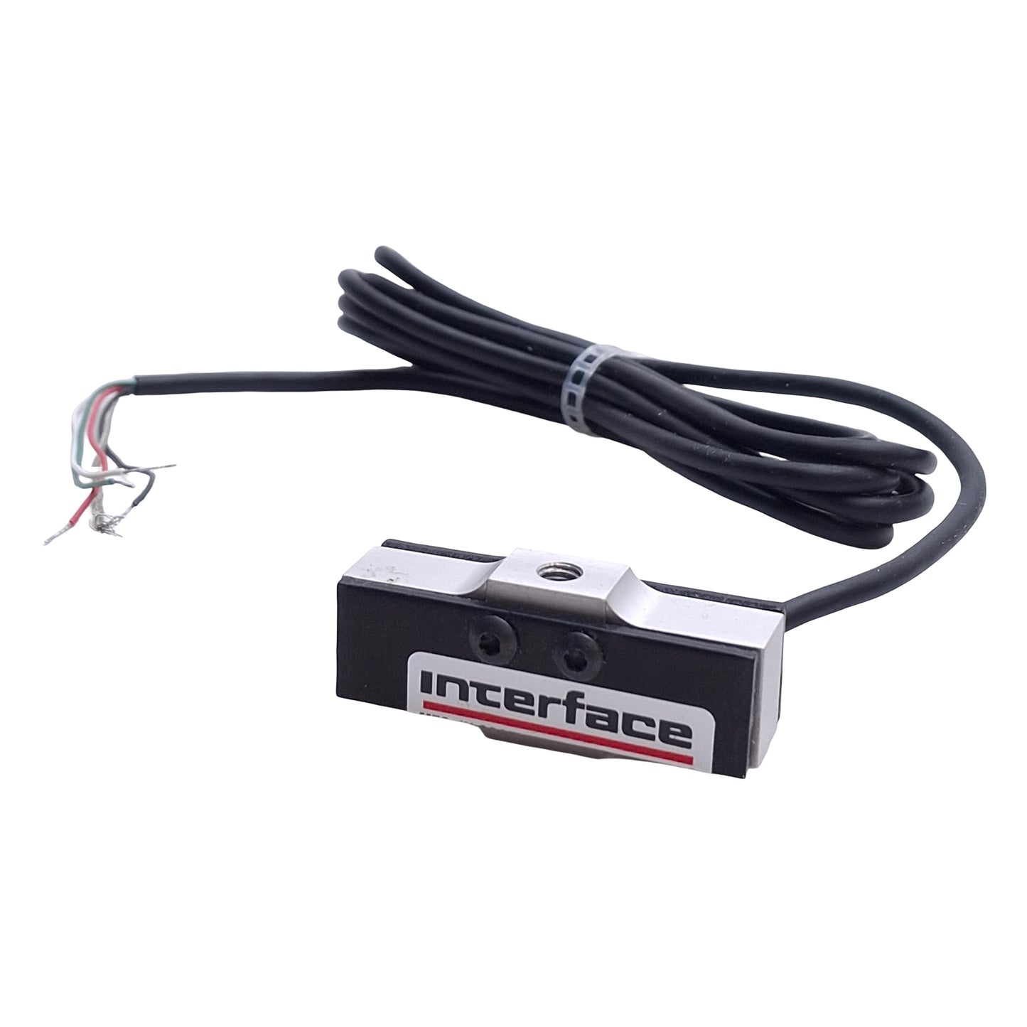 Used Interface SML-10 Low-Height Load Cell, 10lbf, Tension/Compression, 15VDC, 2mV/V