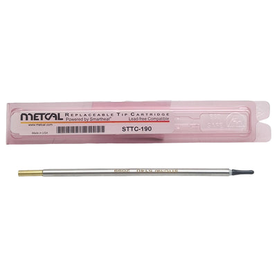 New Metcal STTC-190 Replaceable Tip Cartridge, 700 Series, Conical, ø0.25mm x 13.2mm