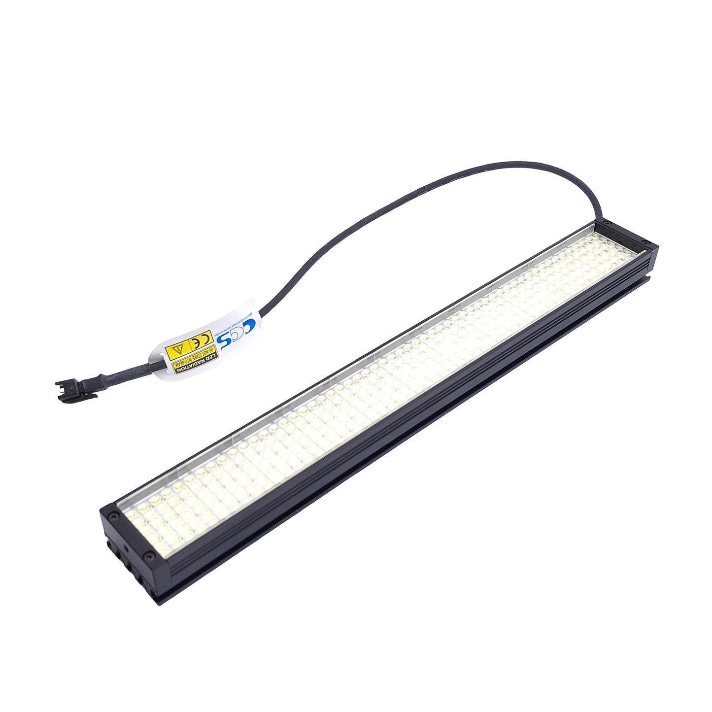 Used CCS LDL2-266x30SW2 Machine Vision Light, 266mm x 30mm, 7000k Cool White, 24VDC