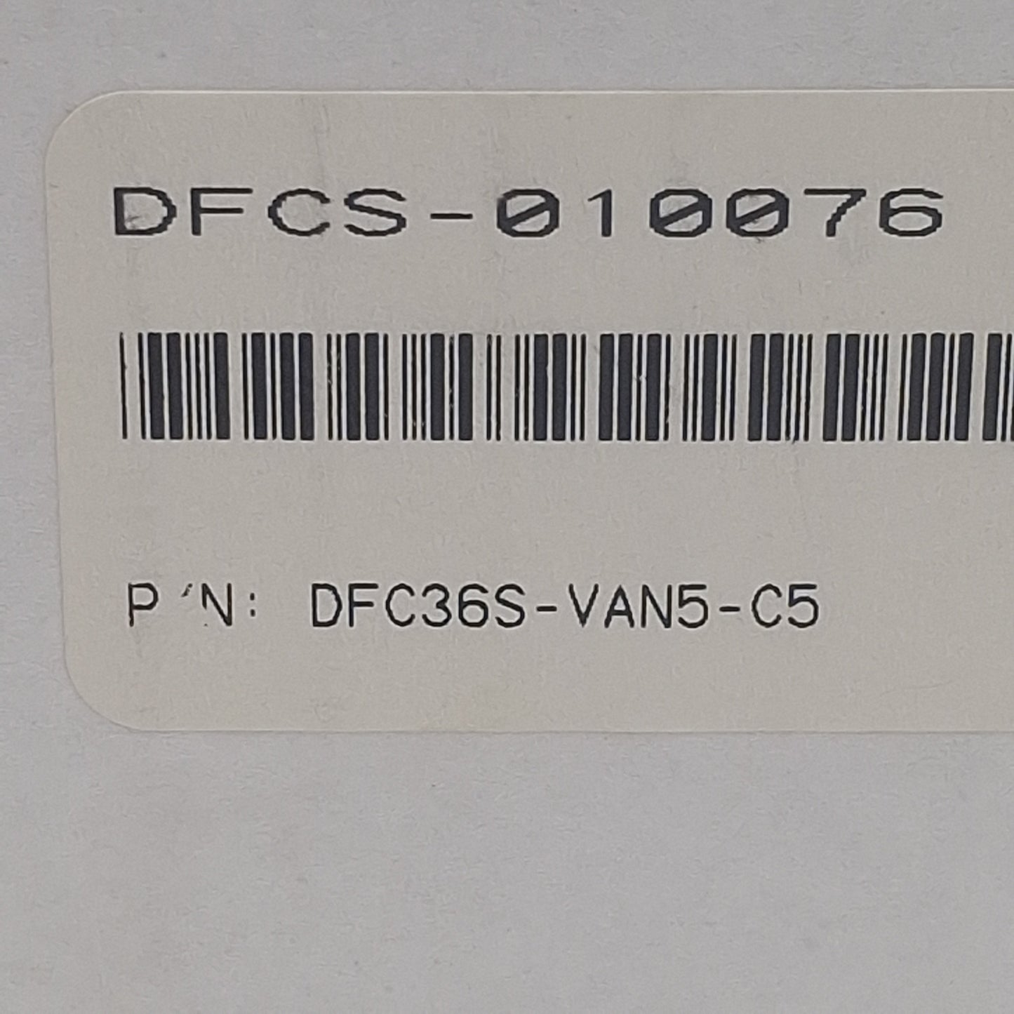New Aalborg DFC36S-VAN5-C5 DFC3600 Mass Flow Controller, 0-30L/min, 500psi, 15VDC
