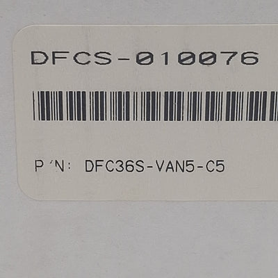 New Aalborg DFC36S-VAN5-C5 DFC3600 Mass Flow Controller, 0-30L/min, 500psi, 15VDC