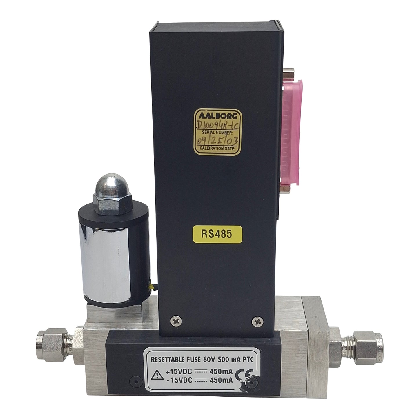 New Aalborg DFC36S-VAN5-C5 DFC3600 Mass Flow Controller, 0-30L/min, 500psi, 15VDC