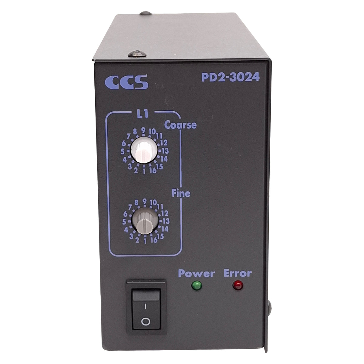 Used CCS PD2-3024(A) Machine Vision Light Controller, 1-Ch, 100-240VAC In, 24VDC Out