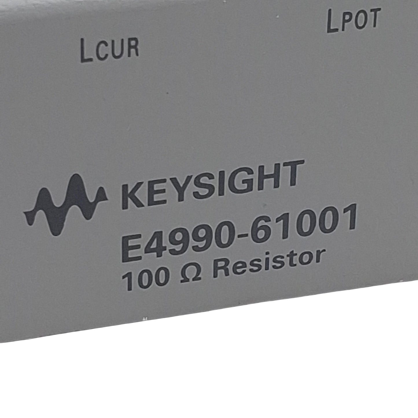 Used Keysight E4990-61001 Load Resistor Module For E4990A, 100ohm, +0.05PCT, 0.3W