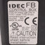 New Idec FB1W-YW1B-V4E02R-Y0 E-Stop Control Station, Pull/Turn Reset, 2NC 10A 600VAC
