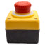 New Idec FB1W-YW1B-V4E02R-Y0 E-Stop Control Station, Pull/Turn Reset, 2NC 10A 600VAC