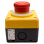 New Idec FB1W-YW1B-V4E02R-Y0 E-Stop Control Station, Pull/Turn Reset, 2NC 10A 600VAC