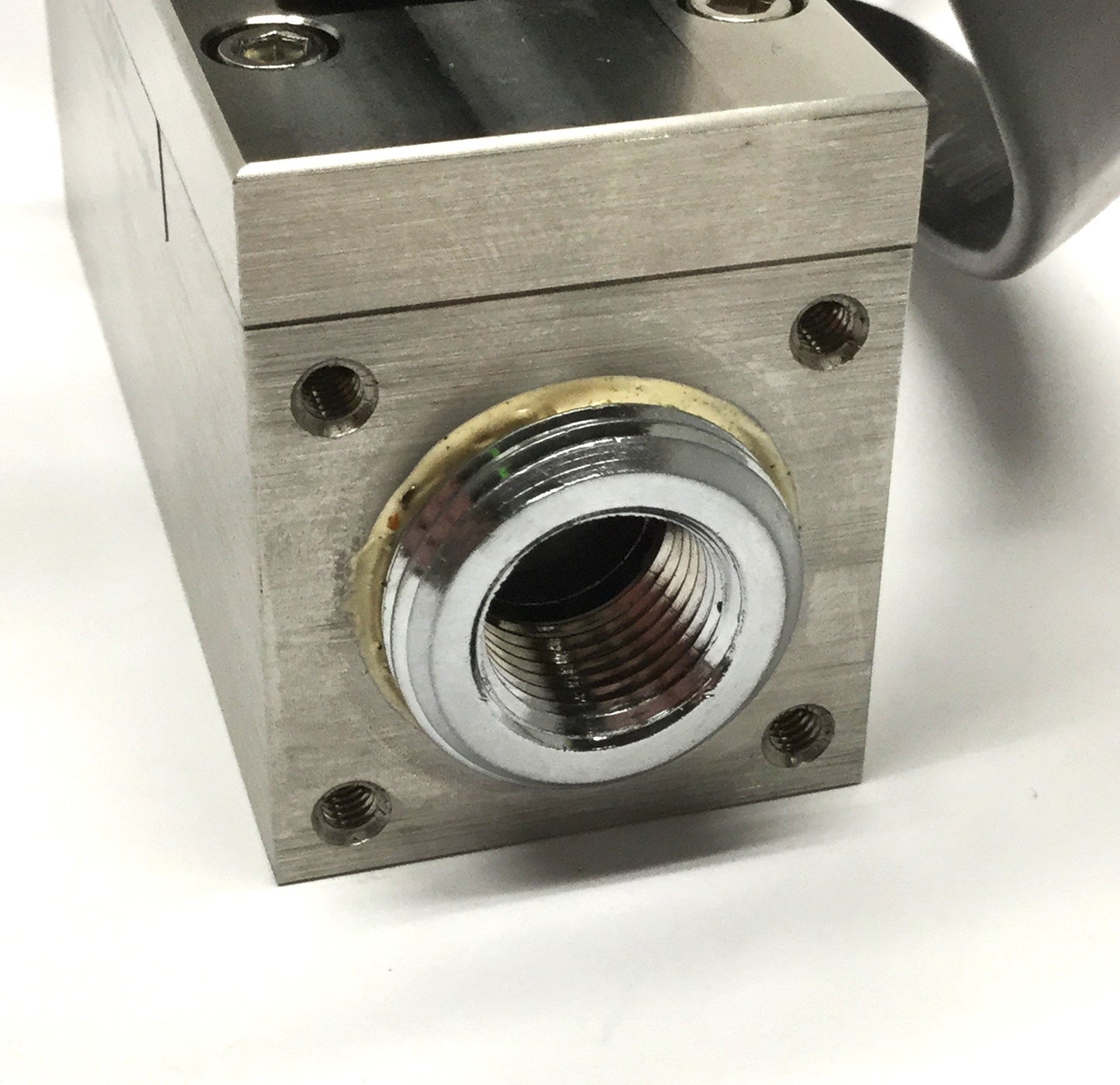 Used Alicat M-500SLPM-TFTRD/5M Digital Mass Flow Meter, RS232 w/Remote Color LCD