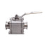 Used SVF Flow Controls SBC7 6666ATTR 2"-1500 Stainless Steel Ball Valve, 2in Triclamp