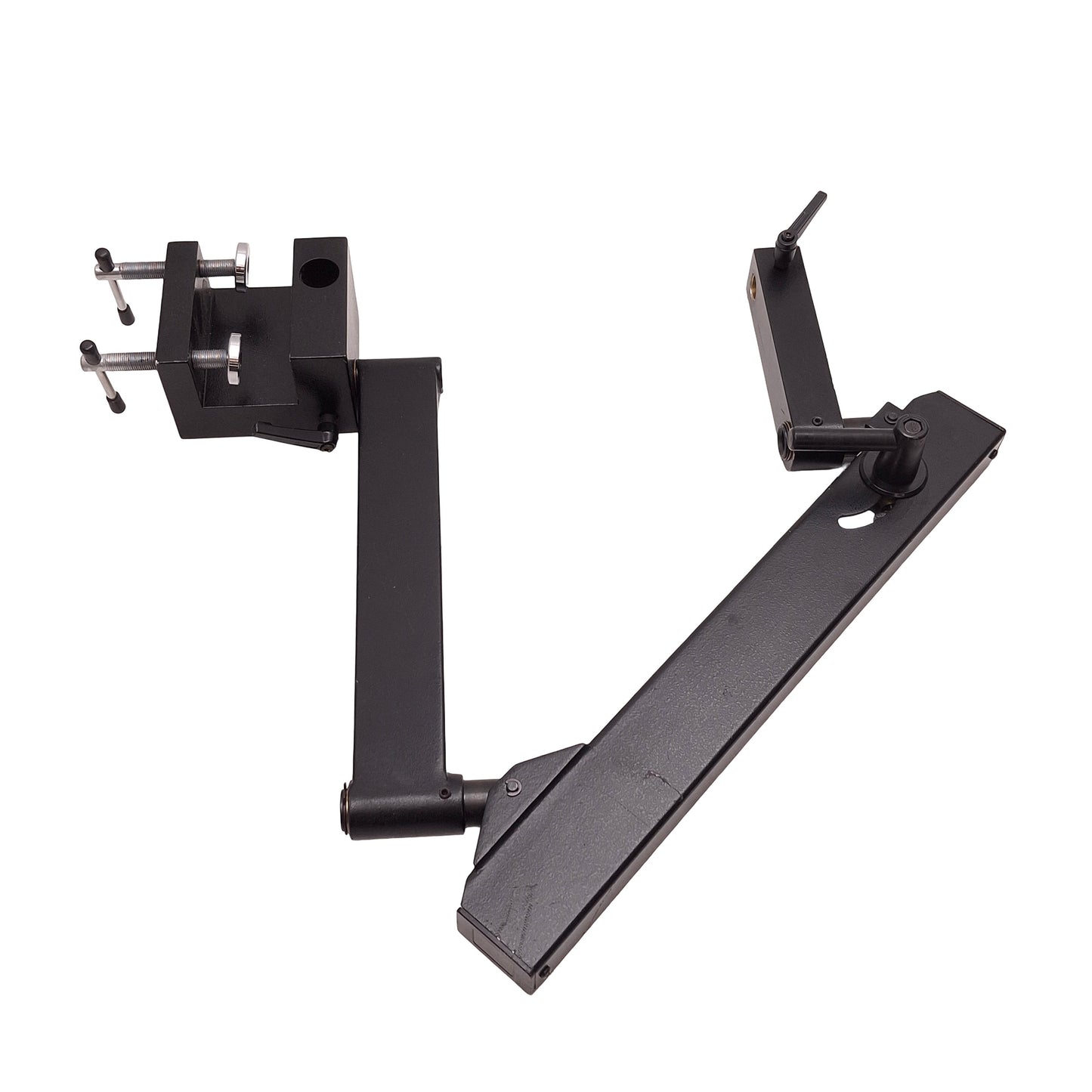 Used Microscope Articulating Arm Stand With Clamp For Stereo Microscopes, 30in Reach