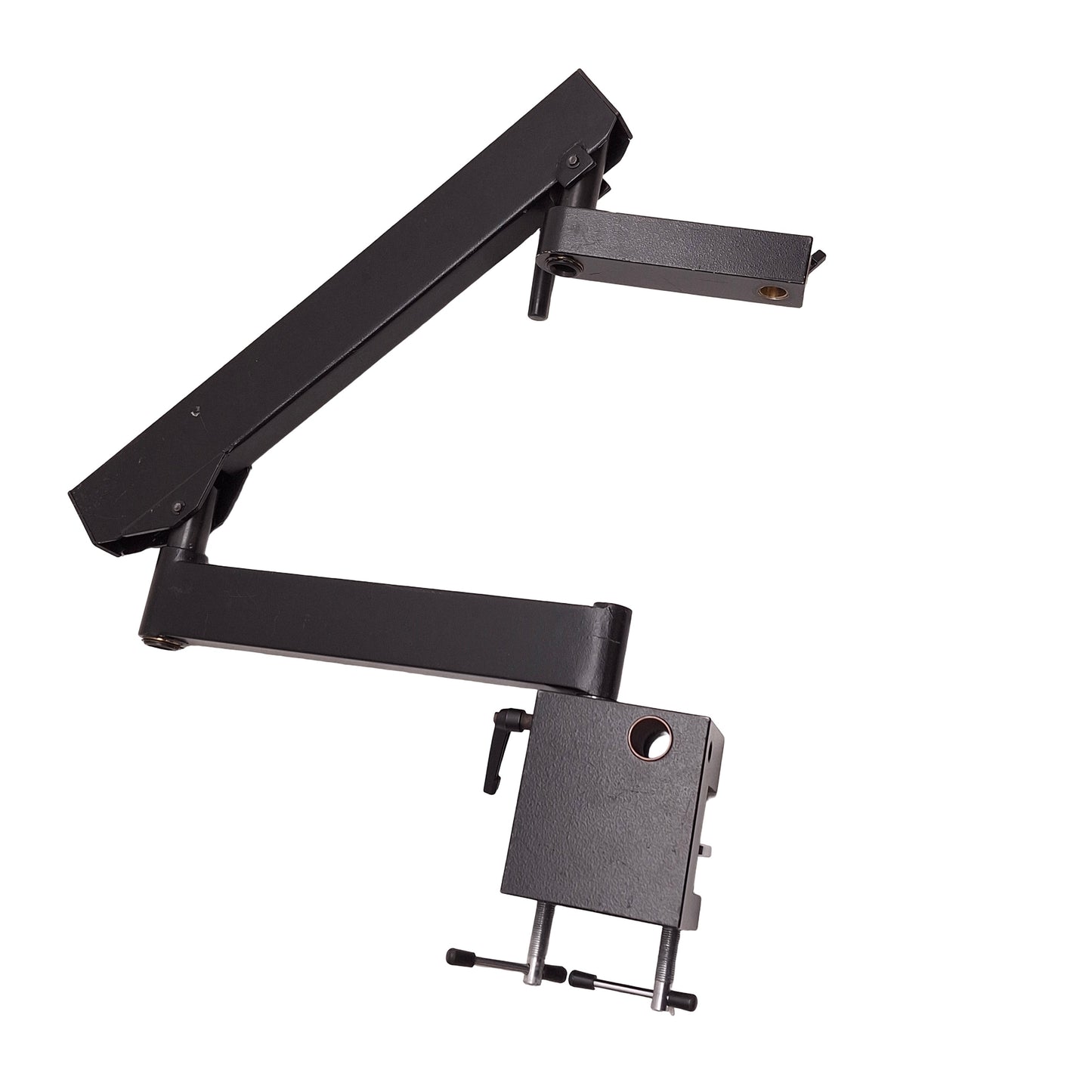 Used Microscope Articulating Arm Stand With Clamp For Stereo Microscopes, 30in Reach