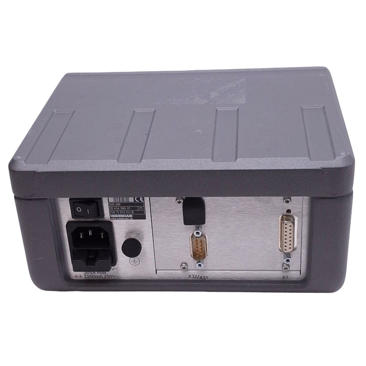 Used Heidenhain 636280-01 ND 280 Digital Readout, 1-Axis, RS232 USB-B, 100-240VAC