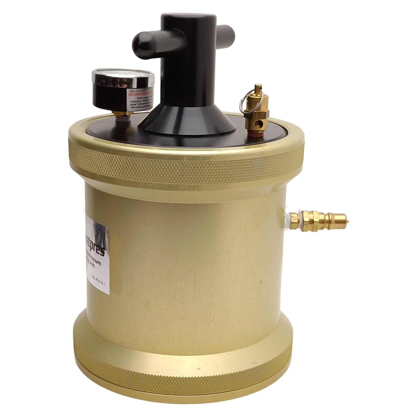 Used Lang 4910 Investpres Pneumatic Pressure Curing Unit, ø5in x 4.75in Inner, 160psi