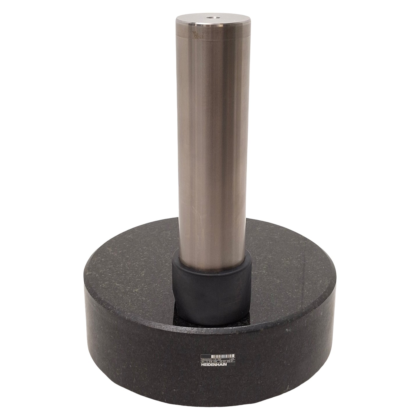 Used Heidenhain 221 310-01 CS 200 Gauge Stand, ø10in Base, ø2.3in x 10in Column