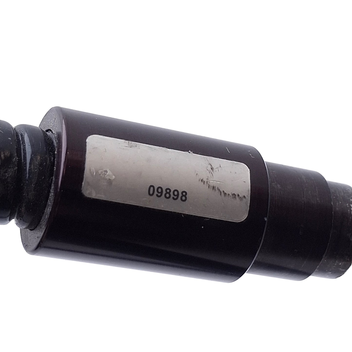 Used Schott 09898 Fiber Optic Light Guide, ø60mm Mount, ø5/8in Input, ø3/8 Bundle
