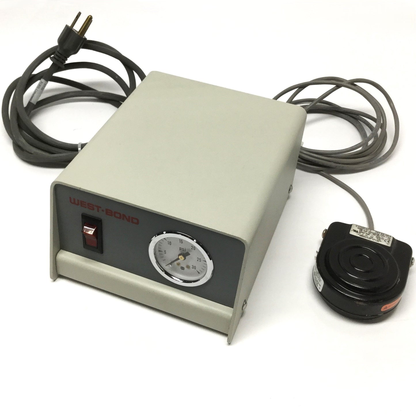 Used West Bond K-1310 Bonder Forming Gas Flow Control, Footswitch Operated, 115VAC