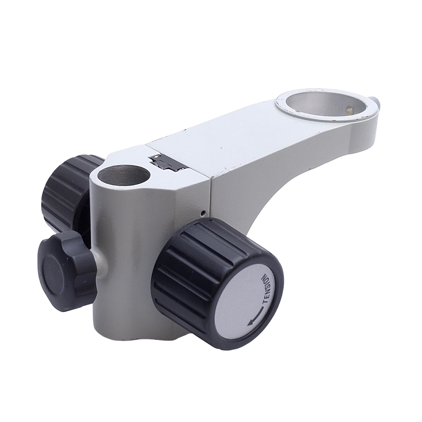 Used Microscope E-Arm Coarse Focus Block, For ø45mm Optics, ø25mm Post Mount