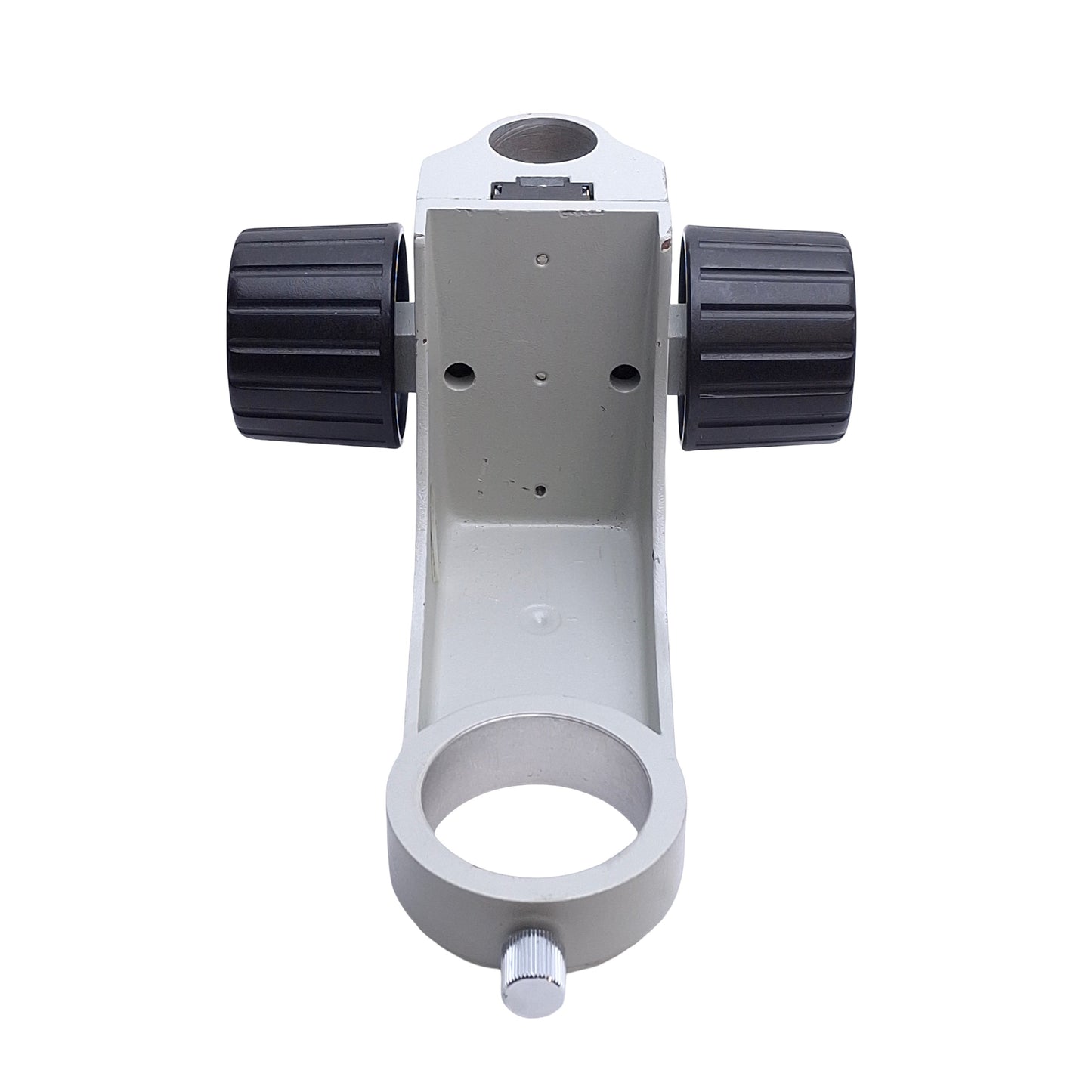 Used Microscope E-Arm Coarse Focus Block, For ø45mm Optics, ø25mm Post Mount