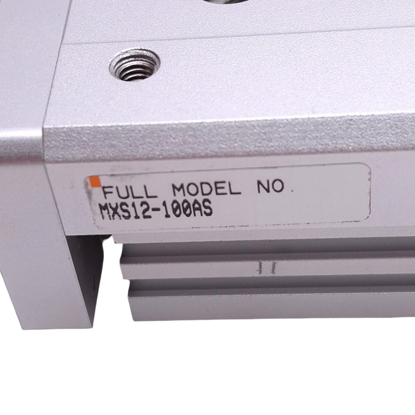 Used SMC MXS12-100AS Guided Cylinder, 12mm Bore, 100mm Stroke, M5, 0.7MPa Max