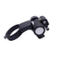 Used Adjustable Stereo-Microscope Focus Arm Mount, Travel: 2" , 3in / 76mm ID, Black
