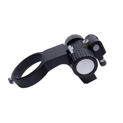 Used Adjustable Stereo-Microscope Focus Arm Mount, Travel: 2" , 3in / 76mm ID, Black
